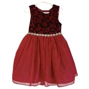 NEW! Purple Rose special occasions dress 5 years Holiday Party Photos